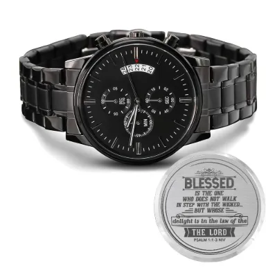 Blessed Is the One (Psalm 11-3 NIV) – Men's Watch