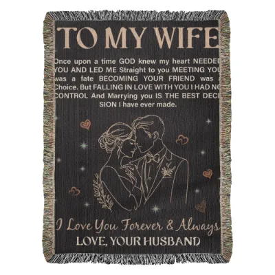 To My Wife - Heirloom Blanket